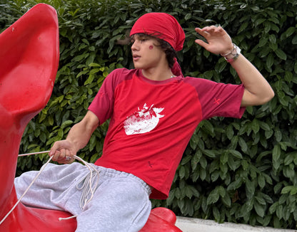Red Strawberry Tee