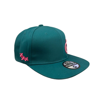 Green & Pink Cap