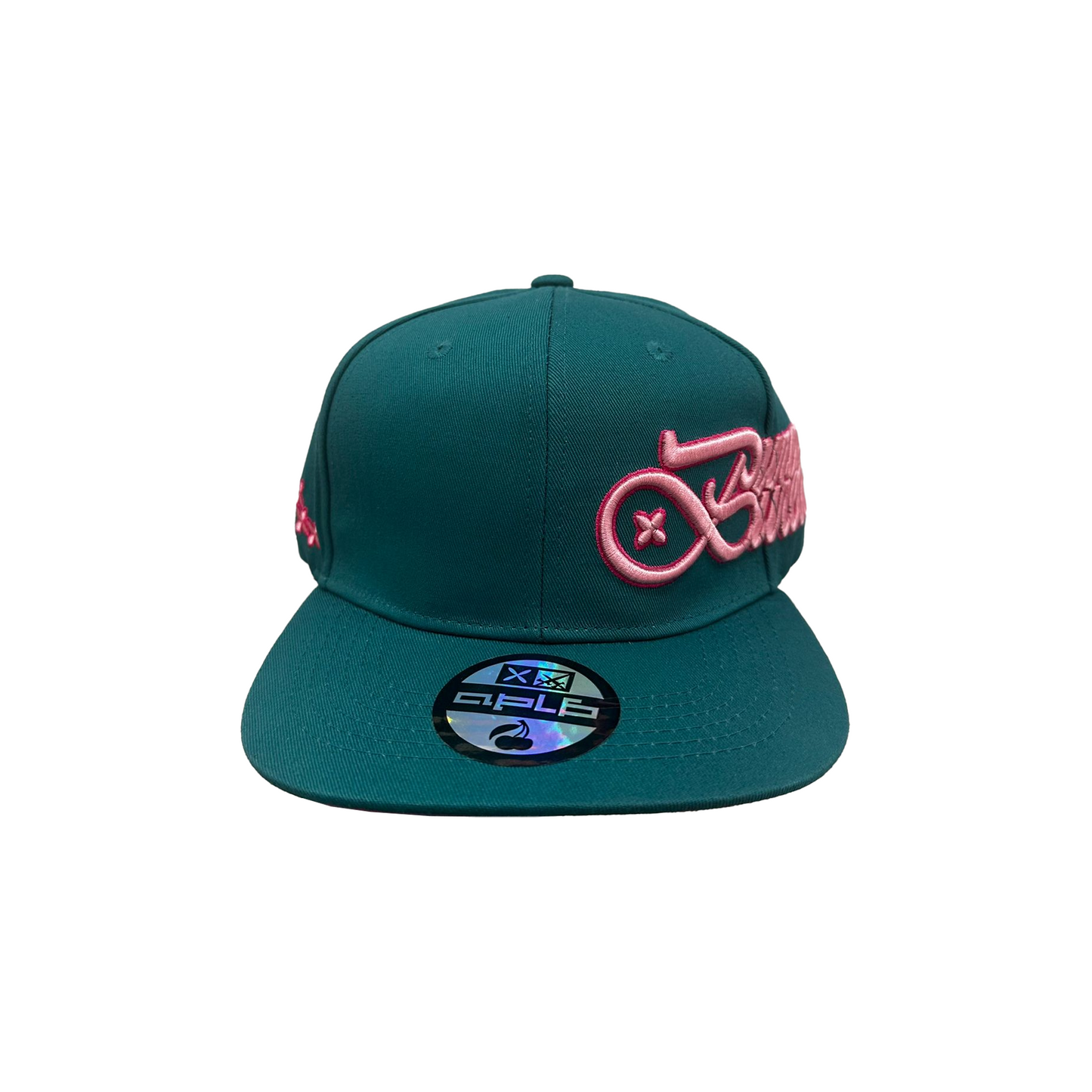 Green & Pink Cap