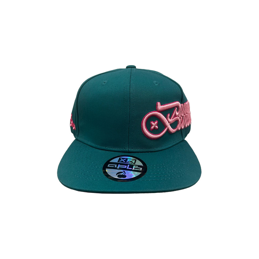 Green & Pink Cap